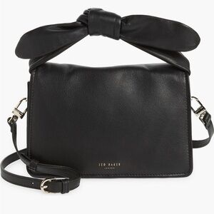 Ted Baker Nyalina Black Leather Shoulder Bag